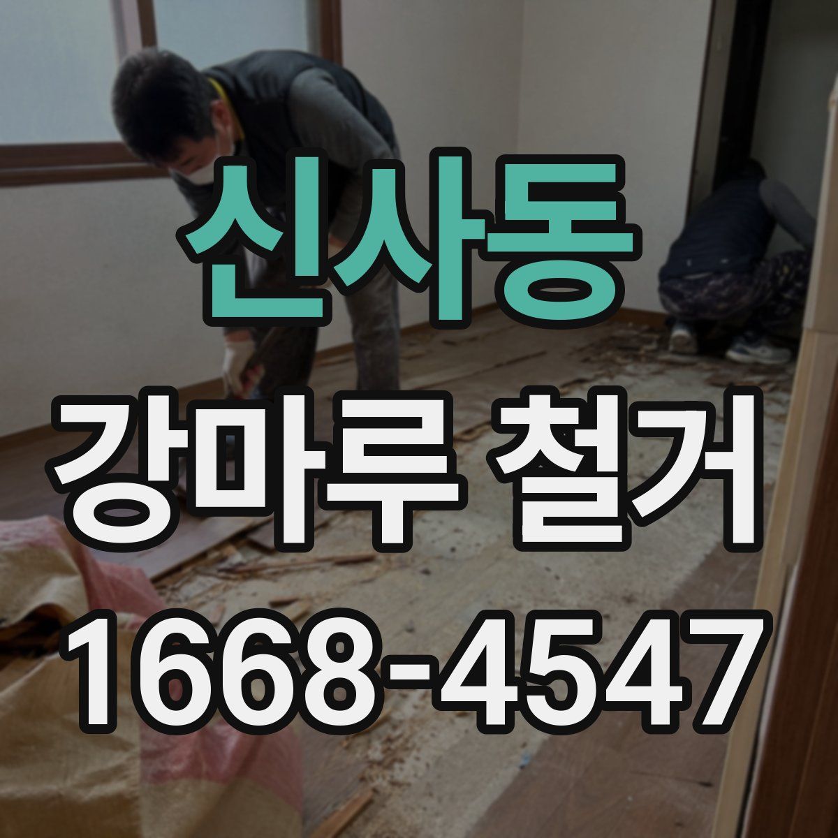 신사동 강마루 철거