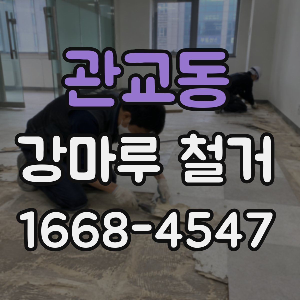 관교동 강마루 철거