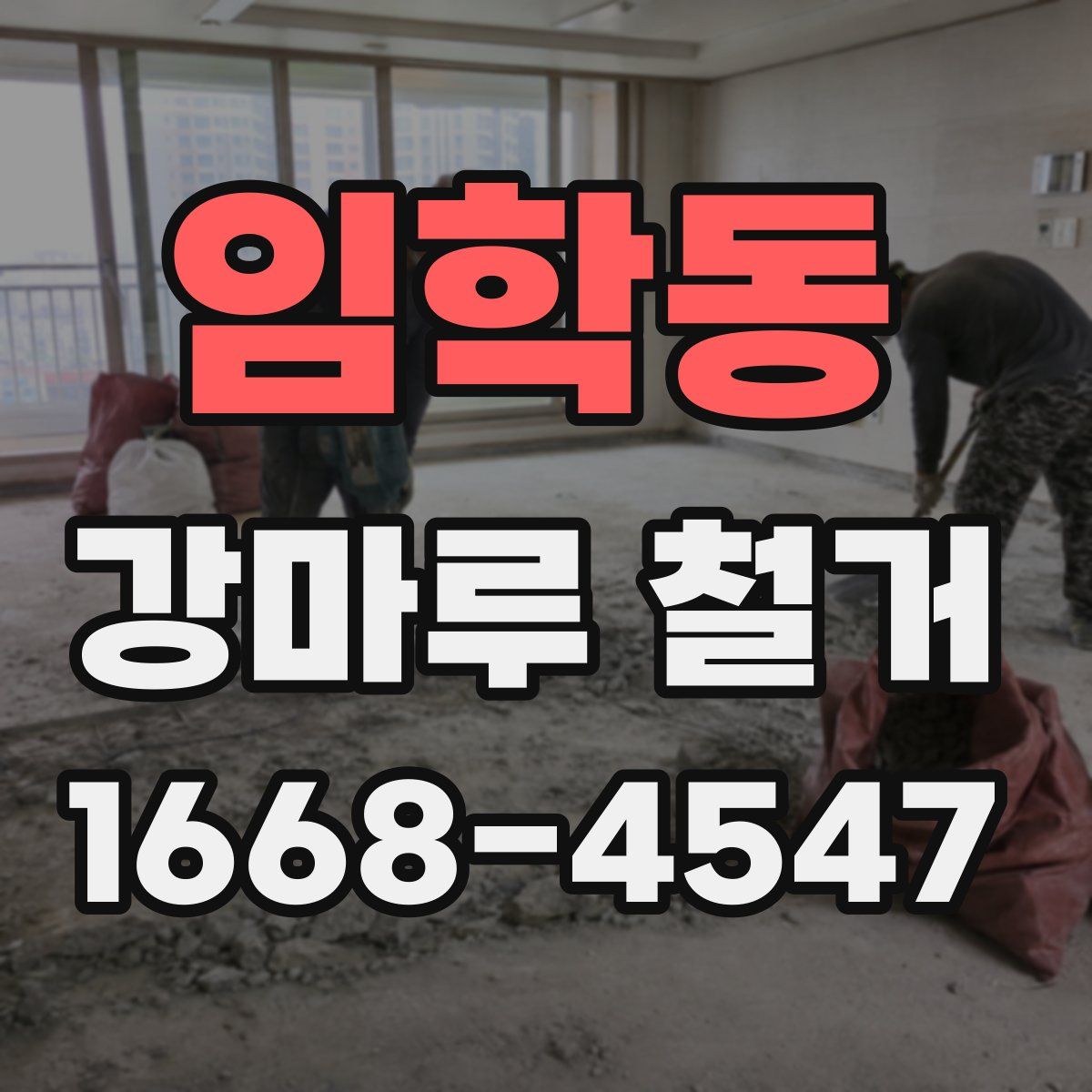 임학동 강마루 철거
