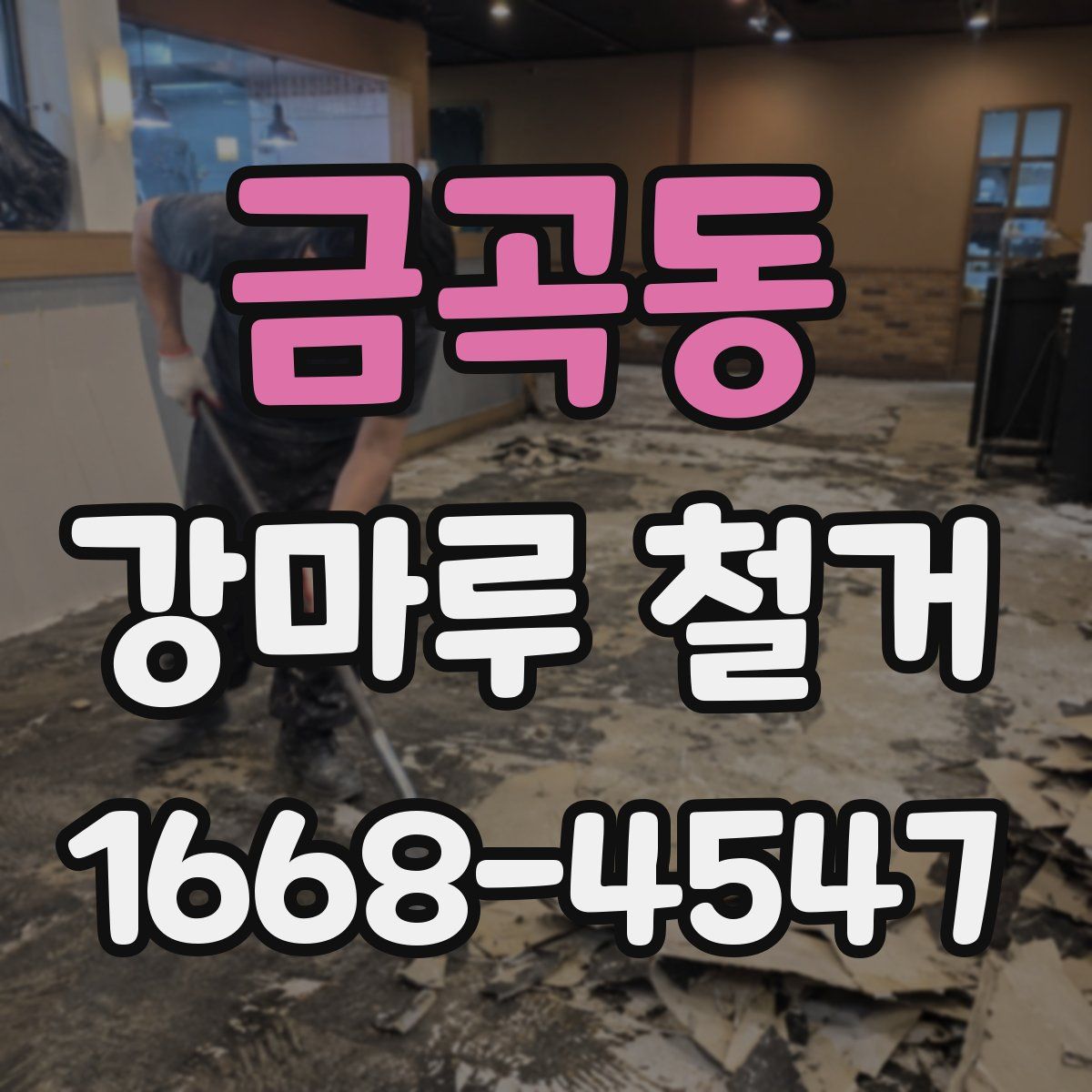 금곡동 강마루 철거
