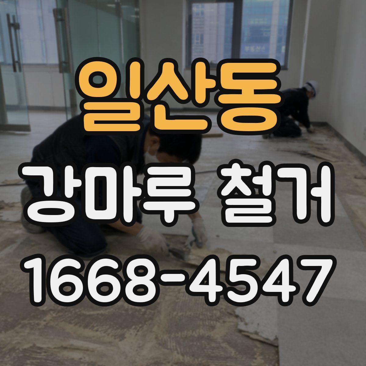 일산동 강마루 철거