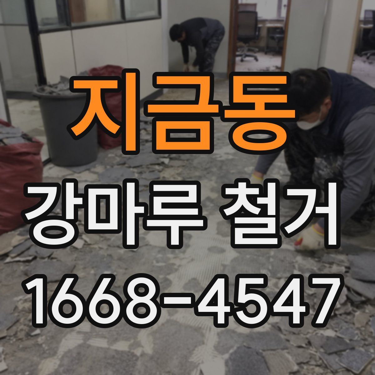 지금동 강마루 철거