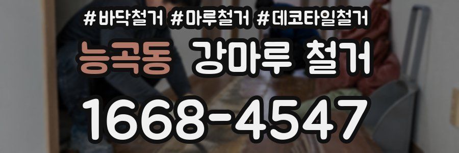 능곡동 강마루 철거
