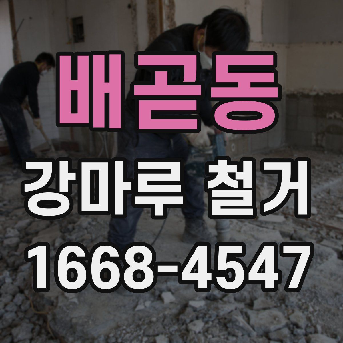 배곧동 강마루 철거