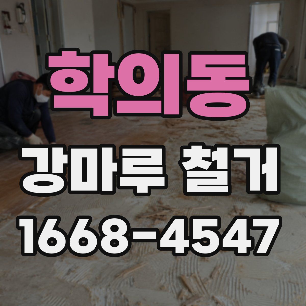 학의동 강마루 철거