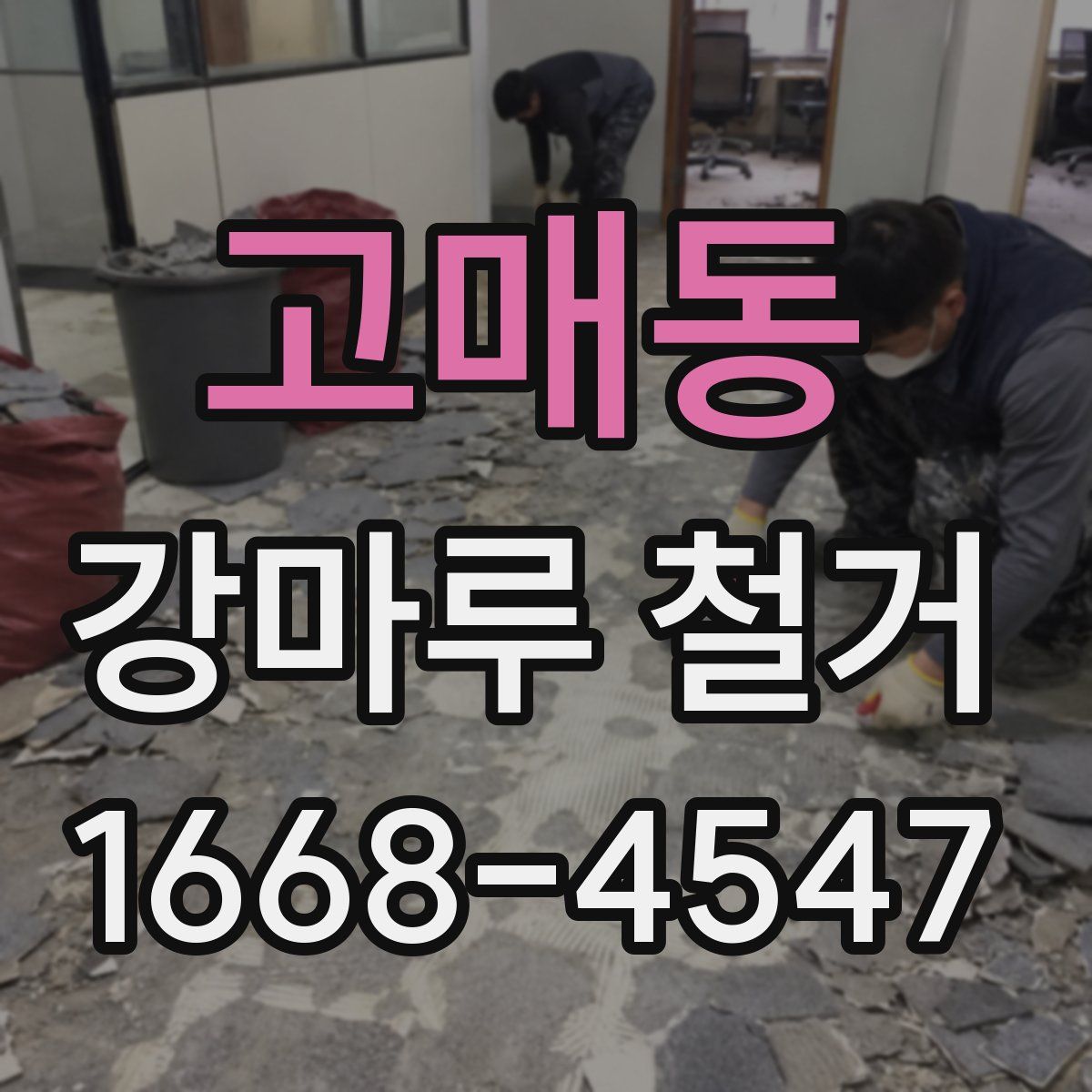 고매동 강마루 철거