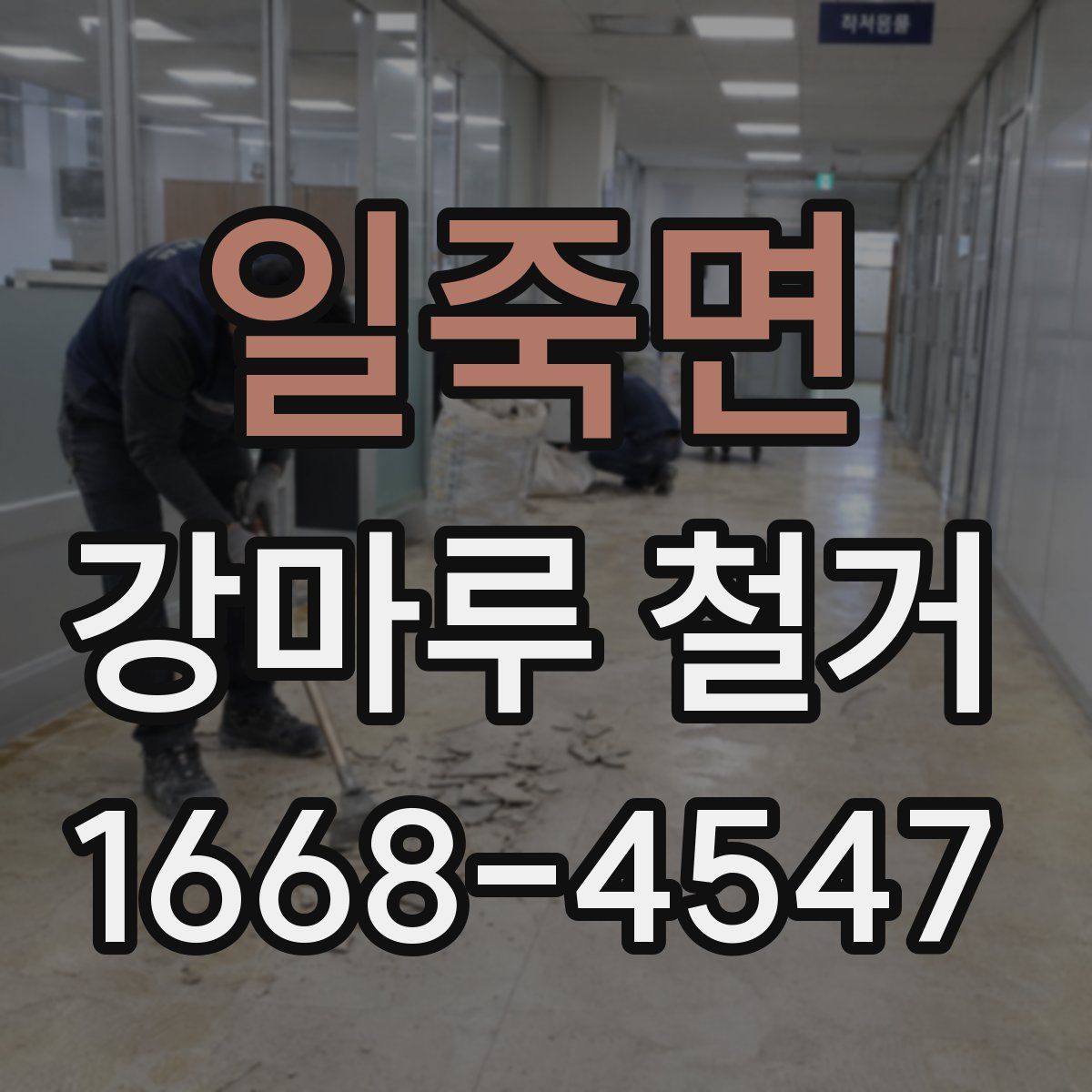 일죽면 강마루 철거