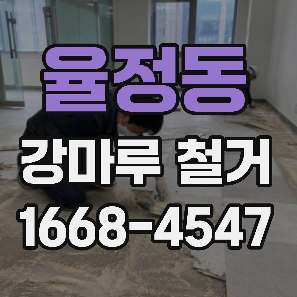 율정동 강마루 철거