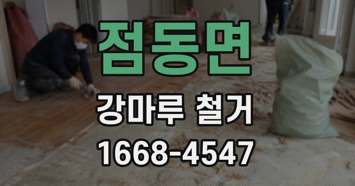 점동면 강마루 철거