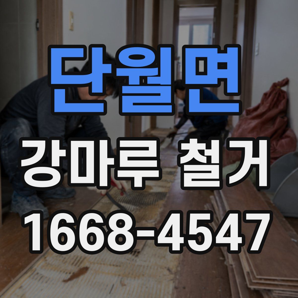 단월면 강마루 철거