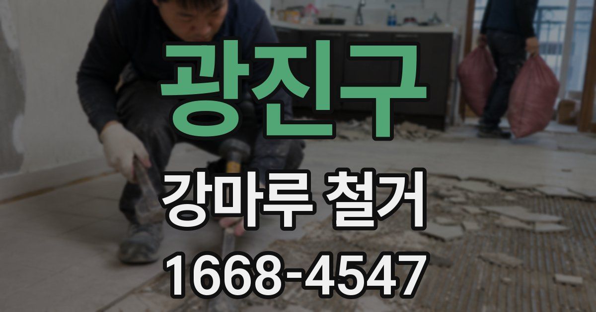 광진구 강마루 철거