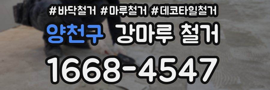 양천구 강마루 철거