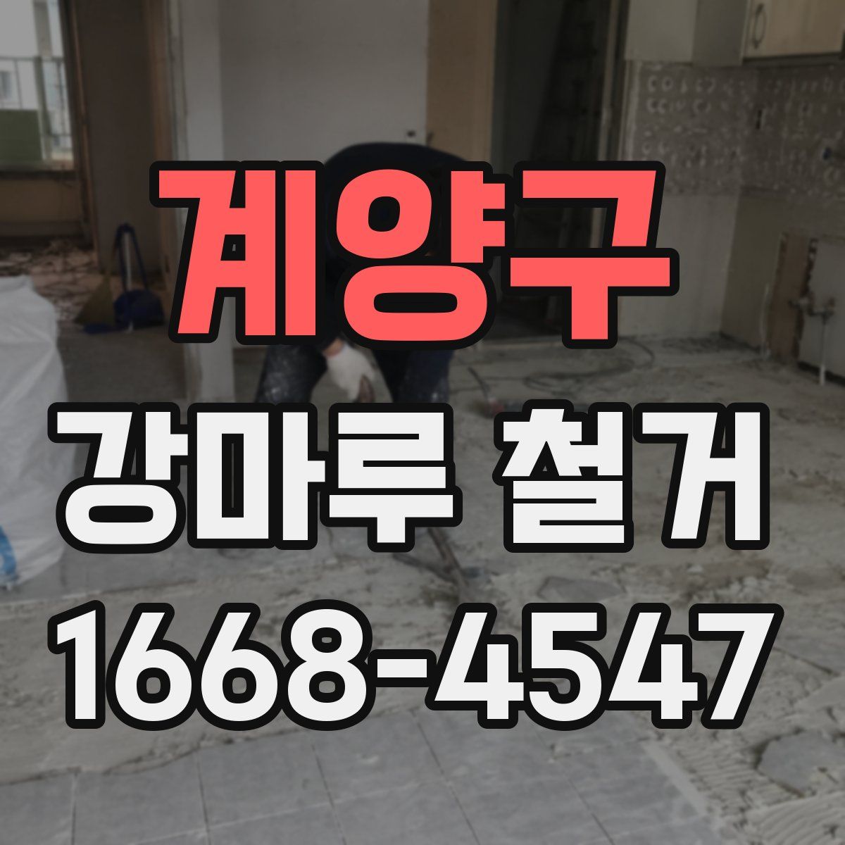 계양구 강마루 철거