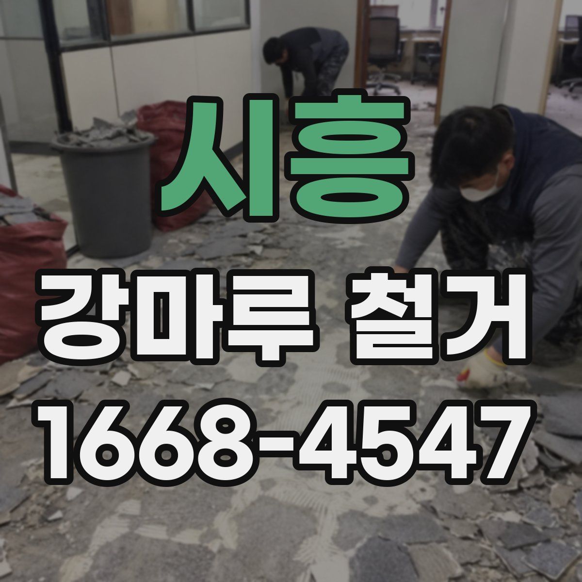 시흥 강마루 철거