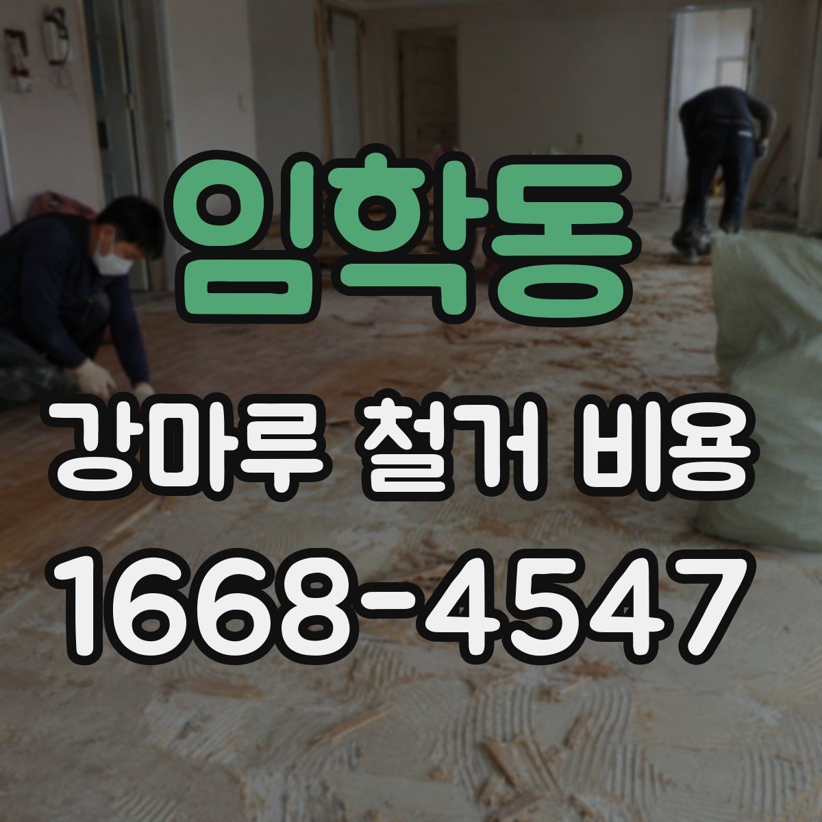 임학동 강마루 철거 비용 비교 견적을 받을 때 보는 포인트