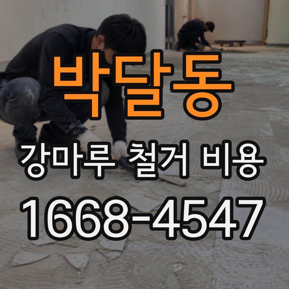박달동 강마루 철거 비용