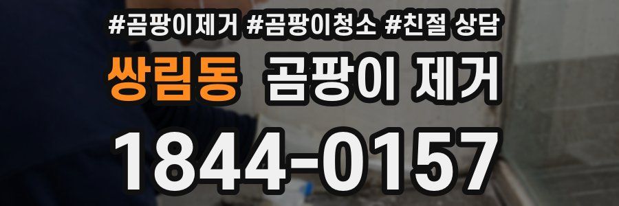 쌍림동 곰팡이 제거