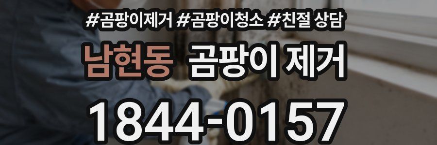 남현동 곰팡이 제거