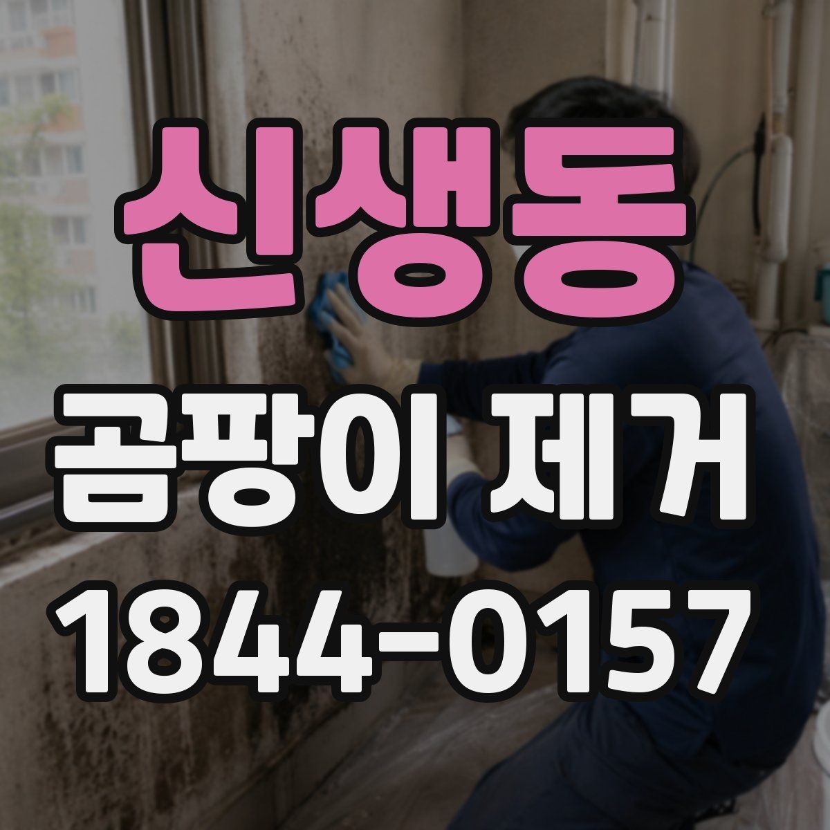 신생동 곰팡이 제거 대상이 욕실일 때 살펴볼 부분