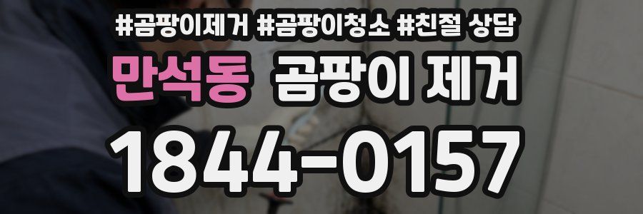만석동 곰팡이 제거