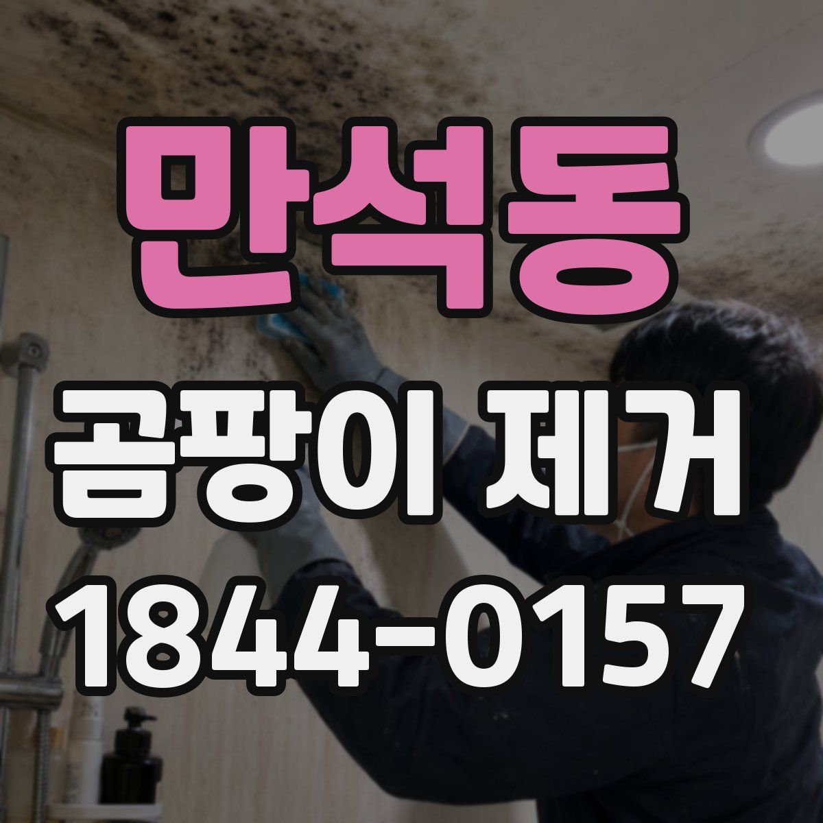 만석동 곰팡이 제거