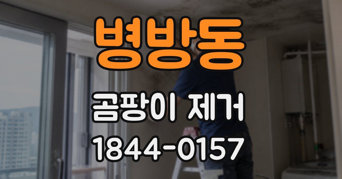 병방동 곰팡이 제거
