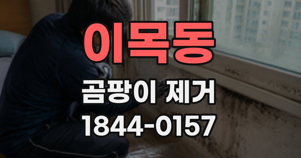 이목동 곰팡이 제거