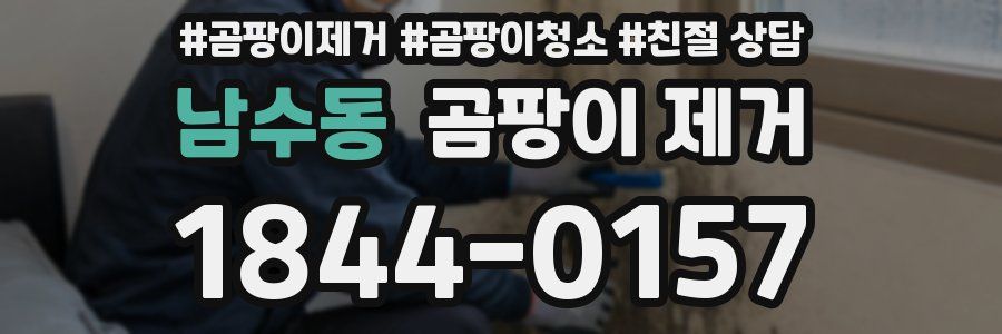 남수동 곰팡이 제거