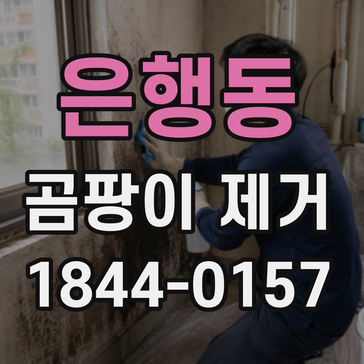은행동 곰팡이 제거 창틀 실리콘 교체가 필요한 경우