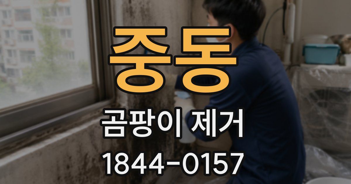중동 곰팡이 제거