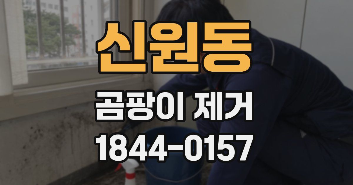 신원동 곰팡이 제거