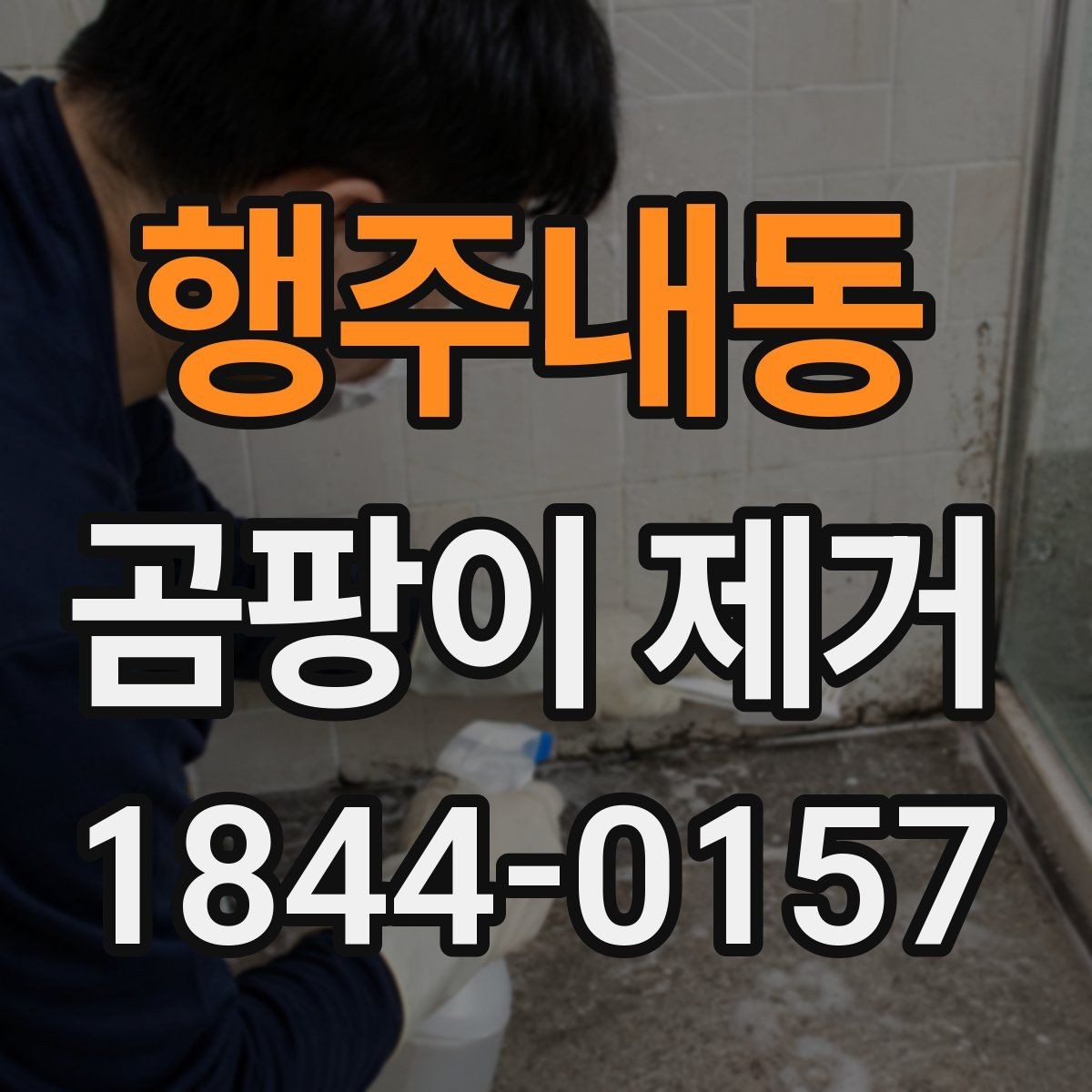 행주내동 곰팡이 제거 전후 실내 온도와 습도 비교