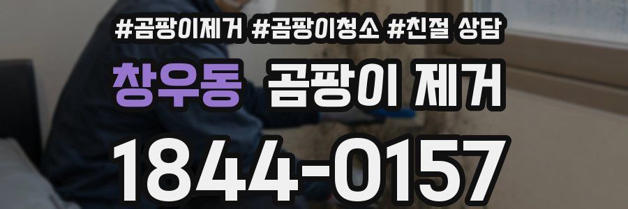 창우동 곰팡이 제거