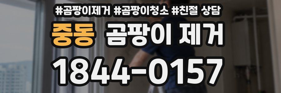 중동 곰팡이 제거