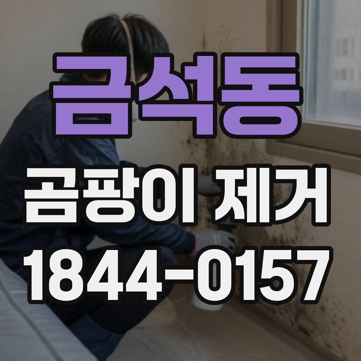 금석동 곰팡이 제거