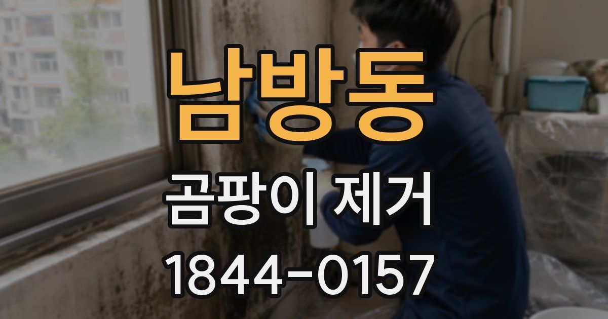 남방동 곰팡이 제거