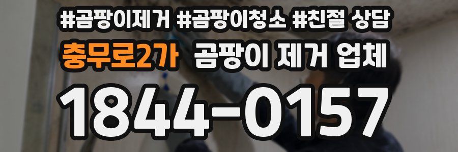 충무로2가 곰팡이 제거 업체