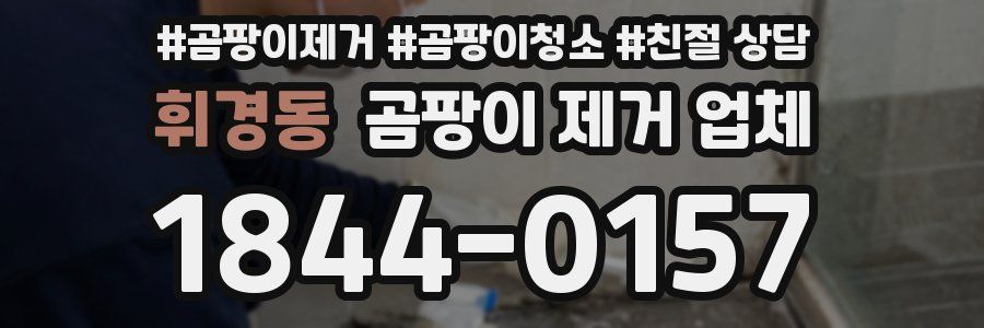 휘경동 곰팡이 제거 업체
