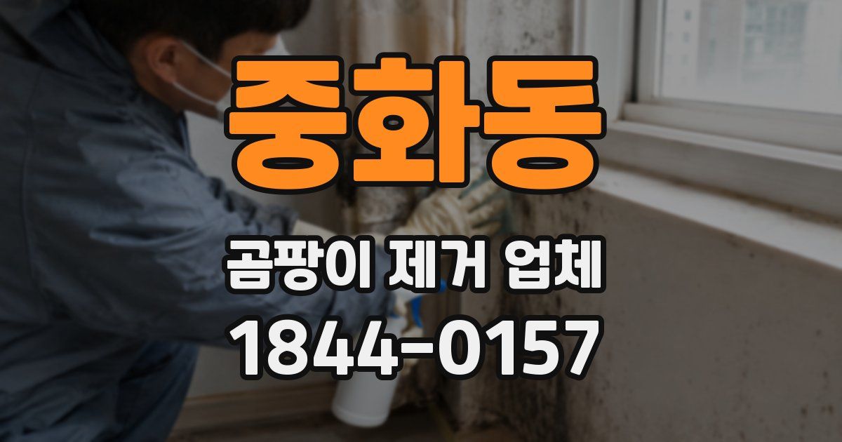 중화동 곰팡이 제거 업체