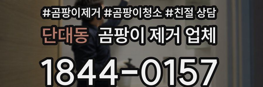 단대동 곰팡이 제거 업체