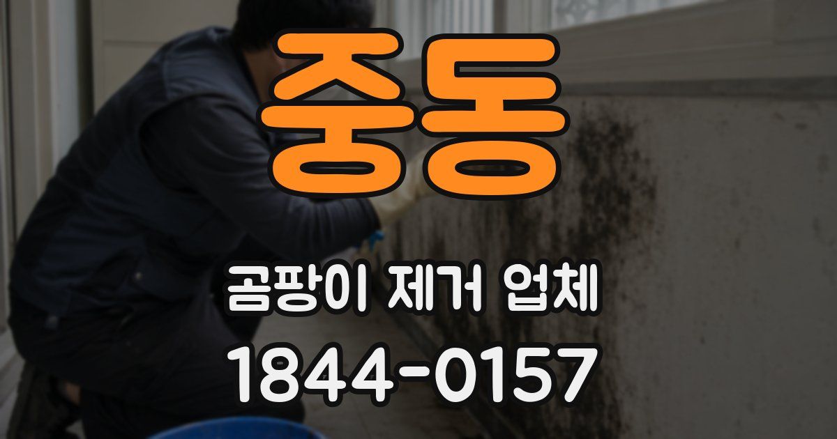 중동 곰팡이 제거 업체