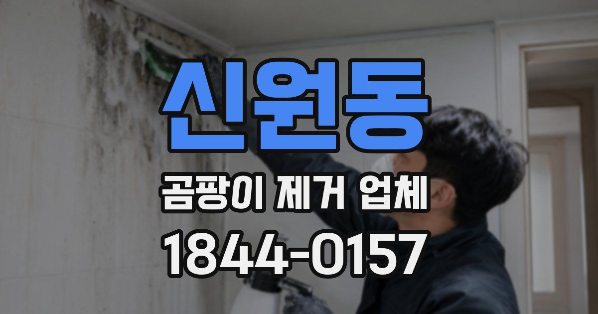 신원동 곰팡이 제거 업체