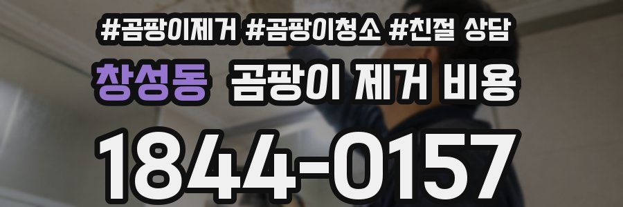 창성동 곰팡이 제거 비용