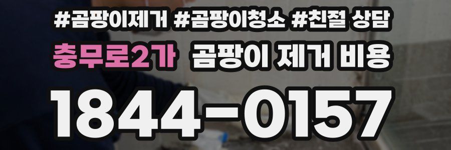 충무로2가 곰팡이 제거 비용