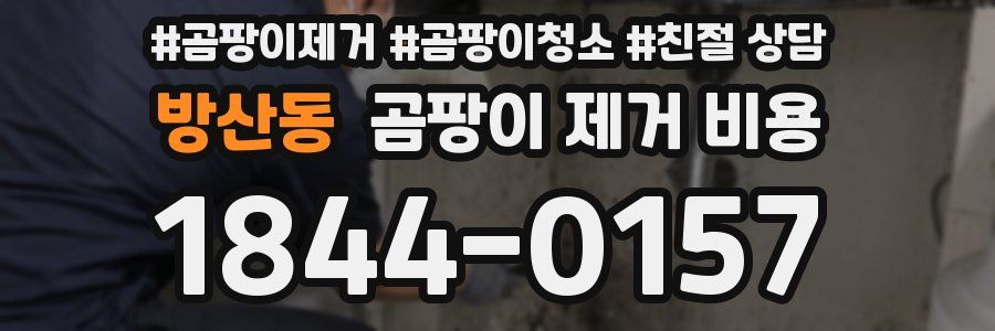 방산동 곰팡이 제거 비용