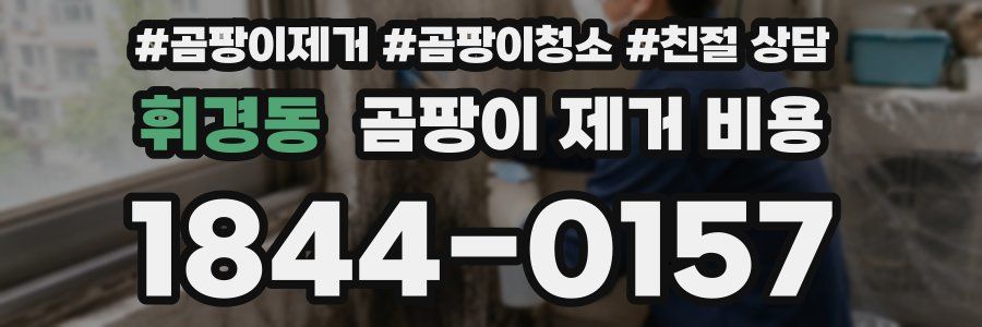 휘경동 곰팡이 제거 비용