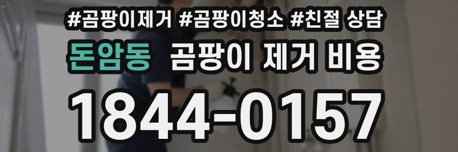 돈암동 곰팡이 제거 비용