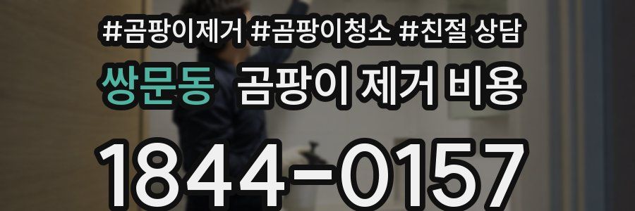 쌍문동 곰팡이 제거 비용