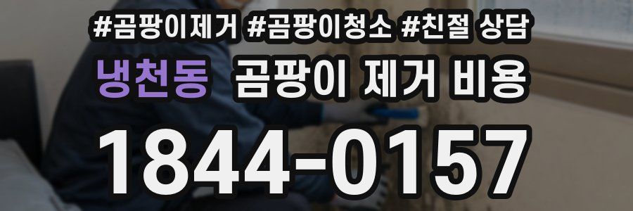 냉천동 곰팡이 제거 비용