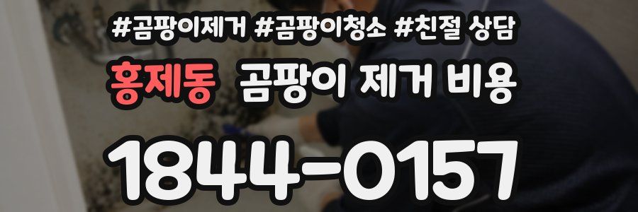 홍제동 곰팡이 제거 비용